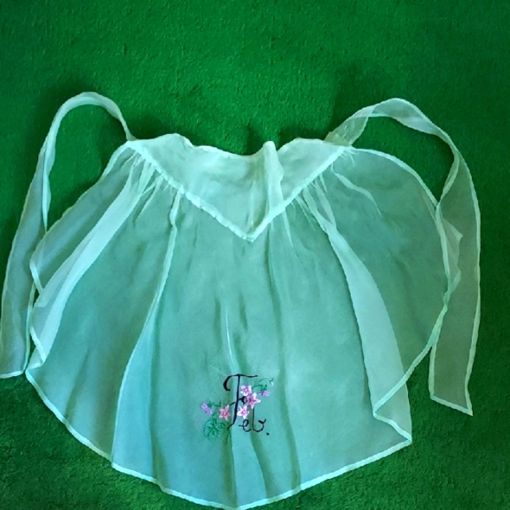 Fancy Apron For Feb. Parties